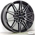 Alloy wheel FONDMETAL THOE Black Polish 18