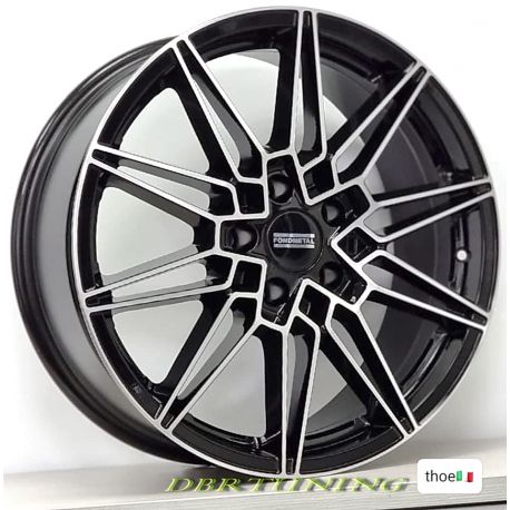 Cerchio in lega FONDMETAL THOE Glossy Black 19