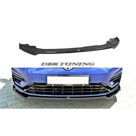 Front Spoiler MAXTON V2 VW GOLF 7.5 R 17-19