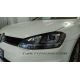 Fari Angel + freccia Led VW GOLF 7 12-17 neri