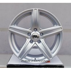 Alloy wheel RACER ICE Silver 17