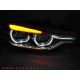 Coppia fari DEPO Full Led 3D Bmw F30 F31 15-19