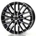 Alloy wheel BORBET BS5 Black Polish 17