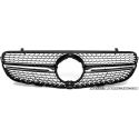Grill Matrix Mercedes GLC X253 15-18 black chrome
