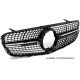 Grill AMG GTR Mercedes GLC X253 15-18 black chrome