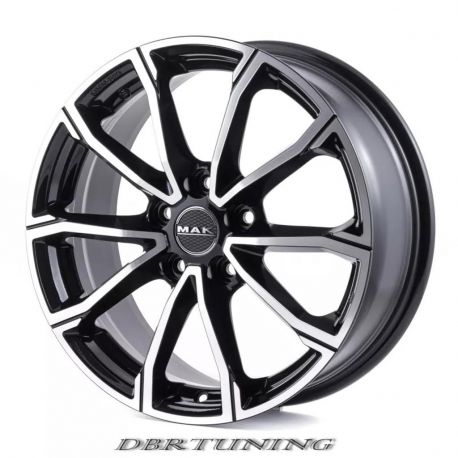 Alloy wheel MAK DAVINCI Black Mirror 17