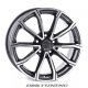 Alloy wheel MAK DAVINCI Black Mirror 17