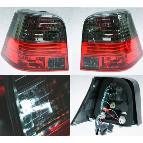 Fanali Led VW GOLF 4 97 -03 rosso-chiaro