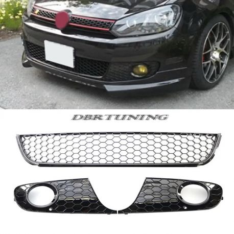 Sport front grill mesh VW GOLF 6 08-12
