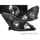 Coppia fari Led Angel Eyes Toyota Celica T23 99-07 neri