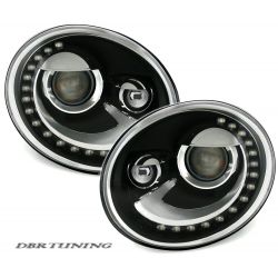 Faros Daylight LED VW NEW BEETLE 06-11 negro
