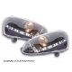 Fari Angel Eyes Led VW GOLF 5 03-08 neri
