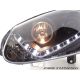 Fari Angel Eyes Led VW GOLF 5 03-08 neri