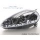 Headlights Daylight DRL Fiat G.PUNTO 03-08 cromo