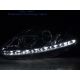 Headlights Daylight DRL Fiat G.PUNTO 03-08 cromo