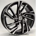 Cerchi in lega VICTORIA GTI GTD nero diam 18