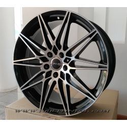 Llanta AVUS AC-MB5 Negro Pulido 18