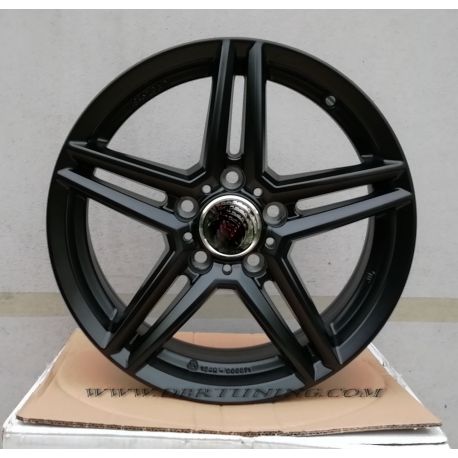 Alloy wheel RIAL M10 Matt Black 17