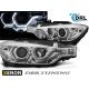 Coppia fari 3D LED XENON Bmw F30 F31 11-15 cromo