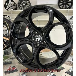 Alloy wheel TecnoMagnesio JUNIOR Glossy Black 18