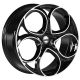 Alloy wheel TecnoMagnesio JUNIOR Glossy Black 18