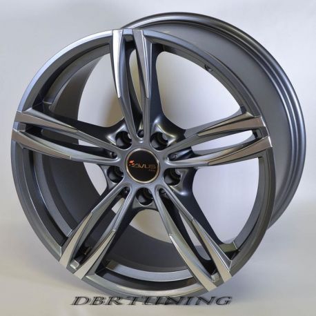 Cerchi in lega AC-MB3 BMW Anthracite Polish da 18