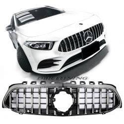 Grill AMG GTR Mercedes A W177 18-22 black