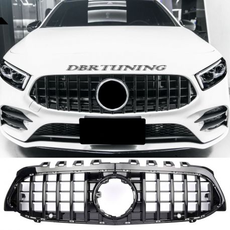 Grill AMG GTR Mercedes A W177 18-22 black