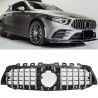 Grill 360 GTR Mercedes A W177 18-22 black chrome