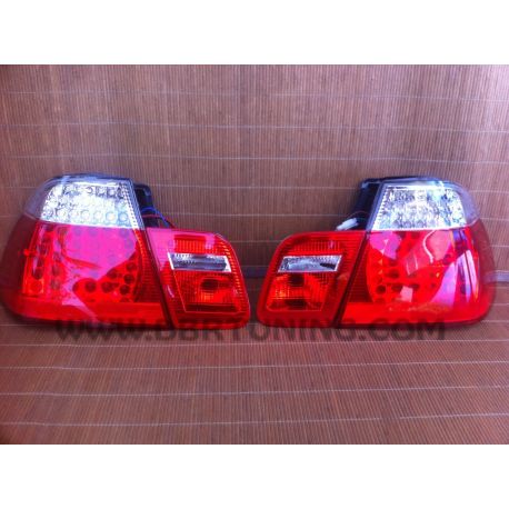 Fanali Led BMW 3 Cabrio E46 99-03 rosso-chiaro