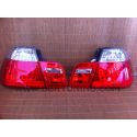 Led tailights BMW 3 Cabrio E46 99-03 red-clear