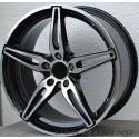 Alloy wheel CARMANI OSKAR Black Polish 18