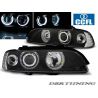 Headlights Angel Eyes CCFL BMW E39 95-03 black