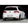 Difusor trasero RIEGER GOLF 6 doble 08-12 negro