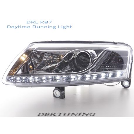 Coppia fari Daylight DRL Audi A6 4F 04-08