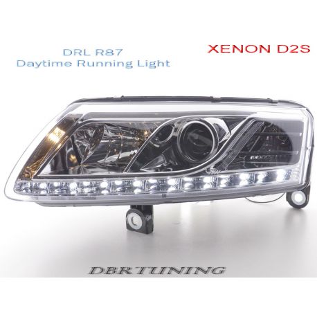 Faros DRL Led Audi A6 4F 04-08 XENON