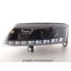 Coppia fari DRL Led Audi A6 4F 04-08 XENON