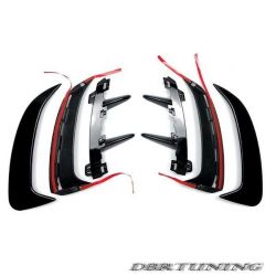Flaps Aero Mercedes A look AMG W177 18-22 black