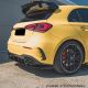 Flaps Aero Mercedes A look AMG W176 12-18 black