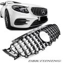 Grill GTR Mercedes E W213 16-20 black chrome