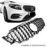 Grill GTR Mercedes E W213 16-20 black chrome