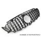 Calandra GTR Mercedes E W212 13-16 nero cromo