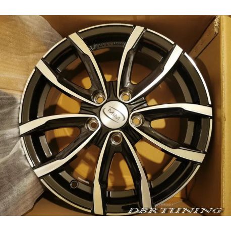 Alloy wheel MIM EVO001 Black Polish 17