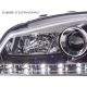 Coppia fari Daylight LED IBIZA 6L 02-08 cromo