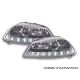 Coppia fari DRL LED SEAT IBIZA 6L 02-08 cromo