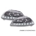 Headlights DRL LED IBIZA 6L 02-08 chrome