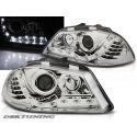 Coppia fari Daylight LED IBIZA 6L 02-08 cromo