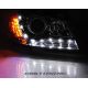 Coppia fari Daylight LED IBIZA 6L 02-08 cromo