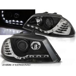 Coppia fari Daylight LED IBIZA 6L 02-08 black