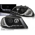 Coppia fari Daylight LED IBIZA 6L 02-08 black
